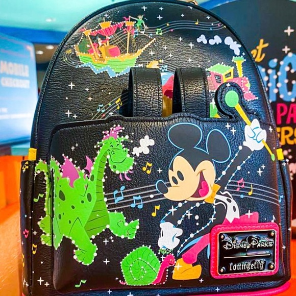 Loungefly Bags Nwt Electrical Light Parade 5th Anniversary